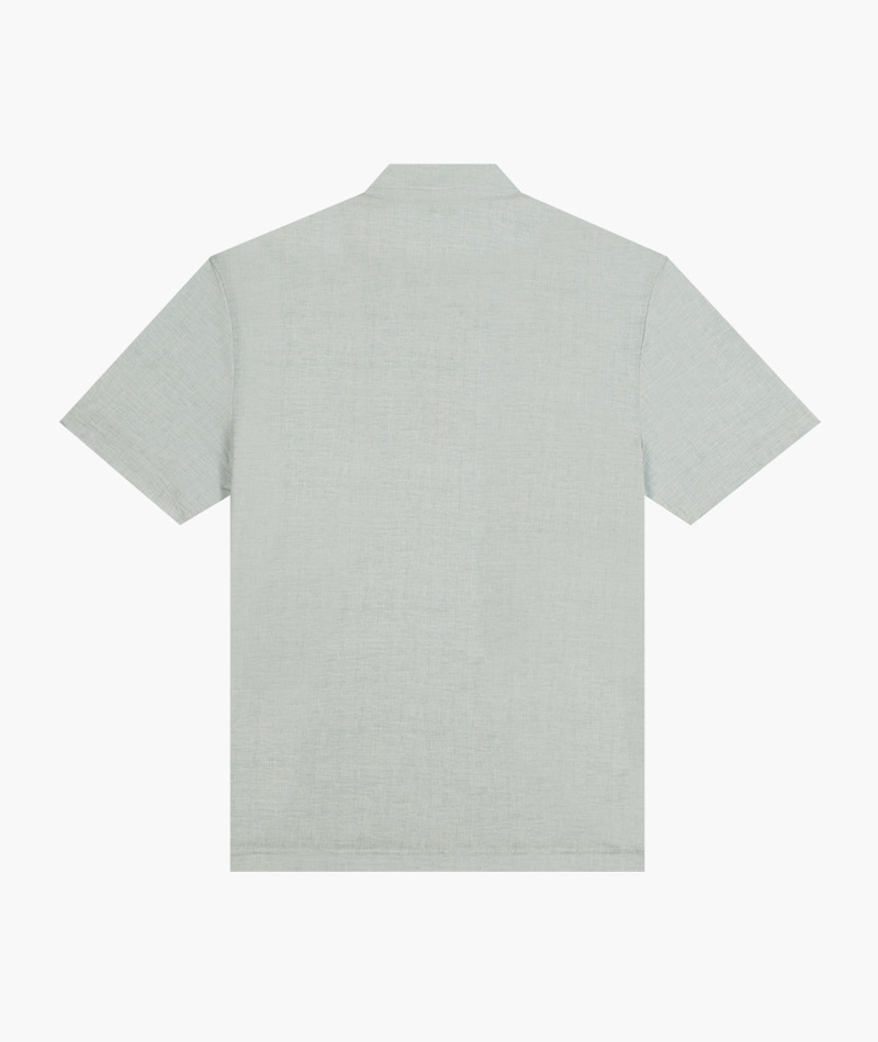 [피에르가르뎅] 잔무늬 프린트 카라 티셔츠 POTS2406 - 던필드몰_DawnFieldMall